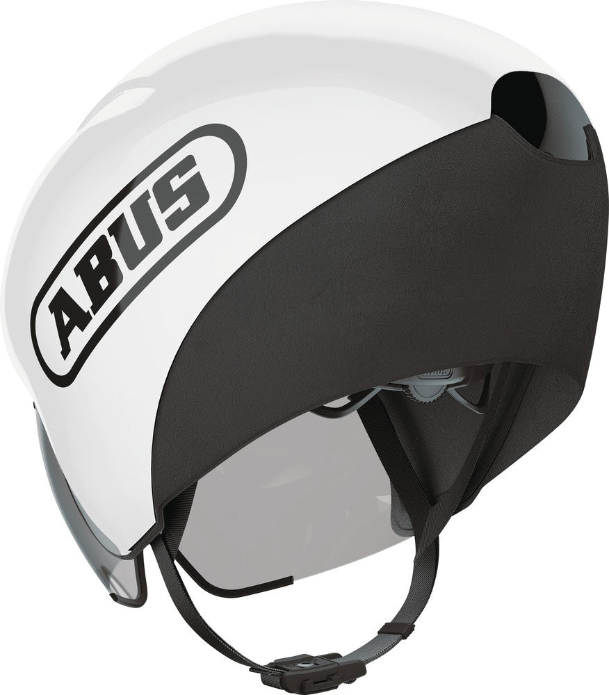 ABUS GameChanger 1.1 TT Time Trial ve Triathlon Kaskı Beyaz Large 57-62Cm