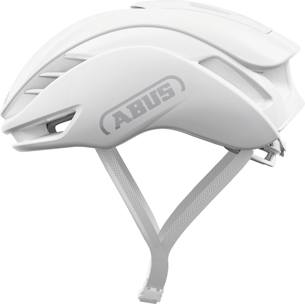 ABUS GameChanger 2.0 Yol Bisikleti Kaskı Pure White Medium 54-58Cm
