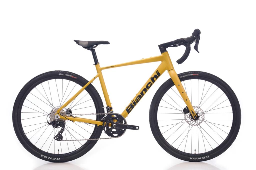 7-дисковый гравийный велосипед Bianchi Nirone 2x12S
