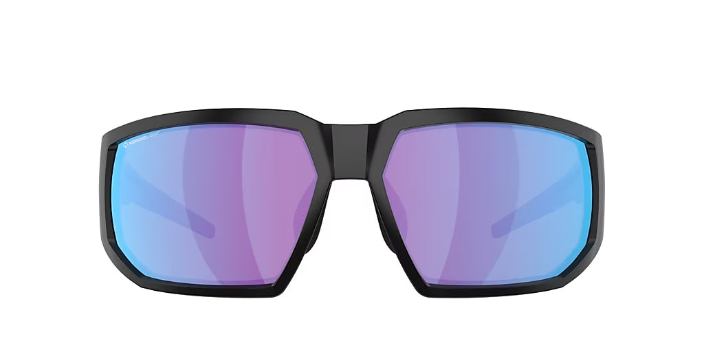 BLIZ Arrow Sunglasses Matt Black Frame Nano Optics Nordic Light Begonia Violet With Blue Multi Lens ZB70140263