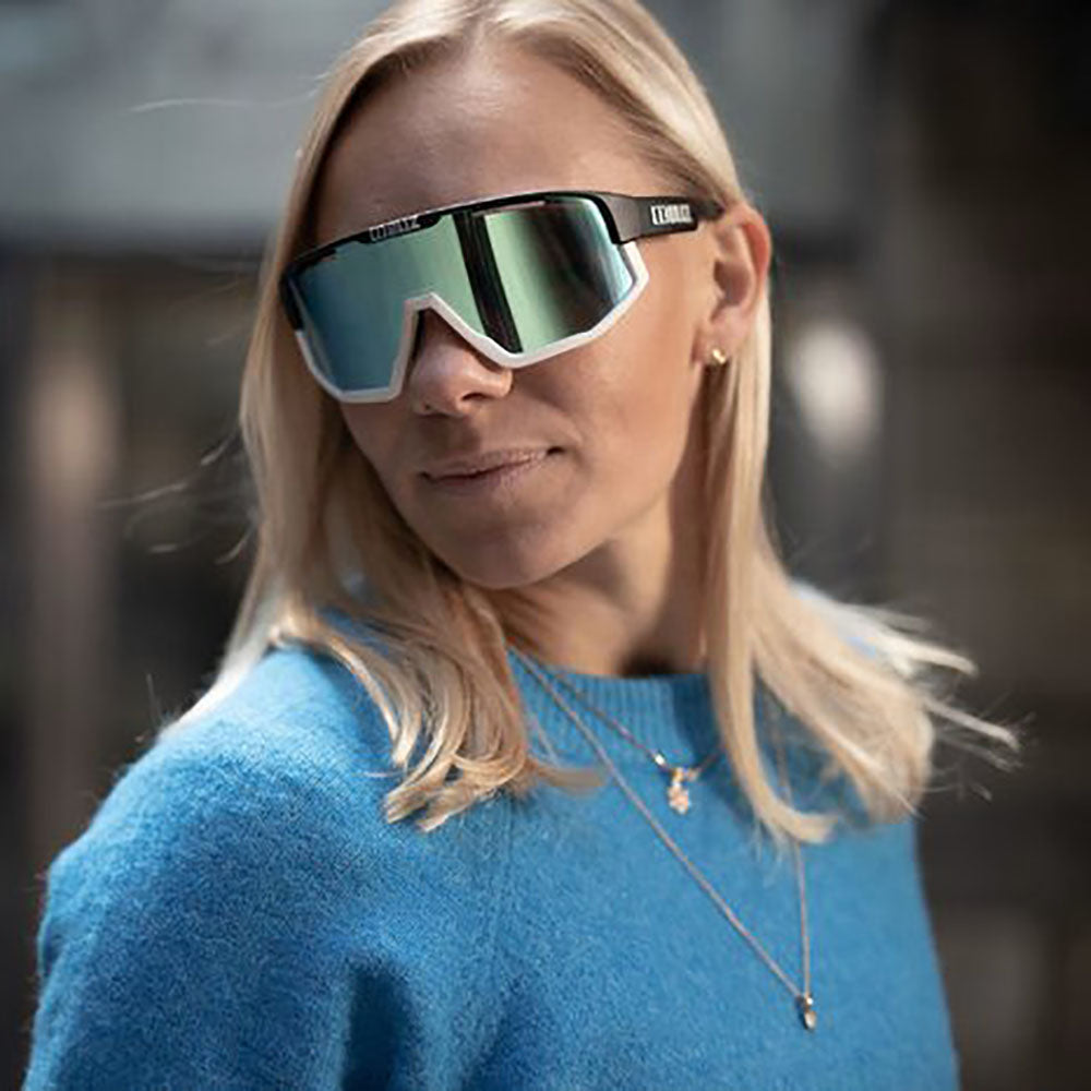 BLIZ Vision Optical Adapter Compatible Photochromic Sunglasses Matt Black Brown Blue Mirror ZB70010137