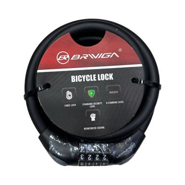Briviga M602 Password Bike Lock 12x1200mm