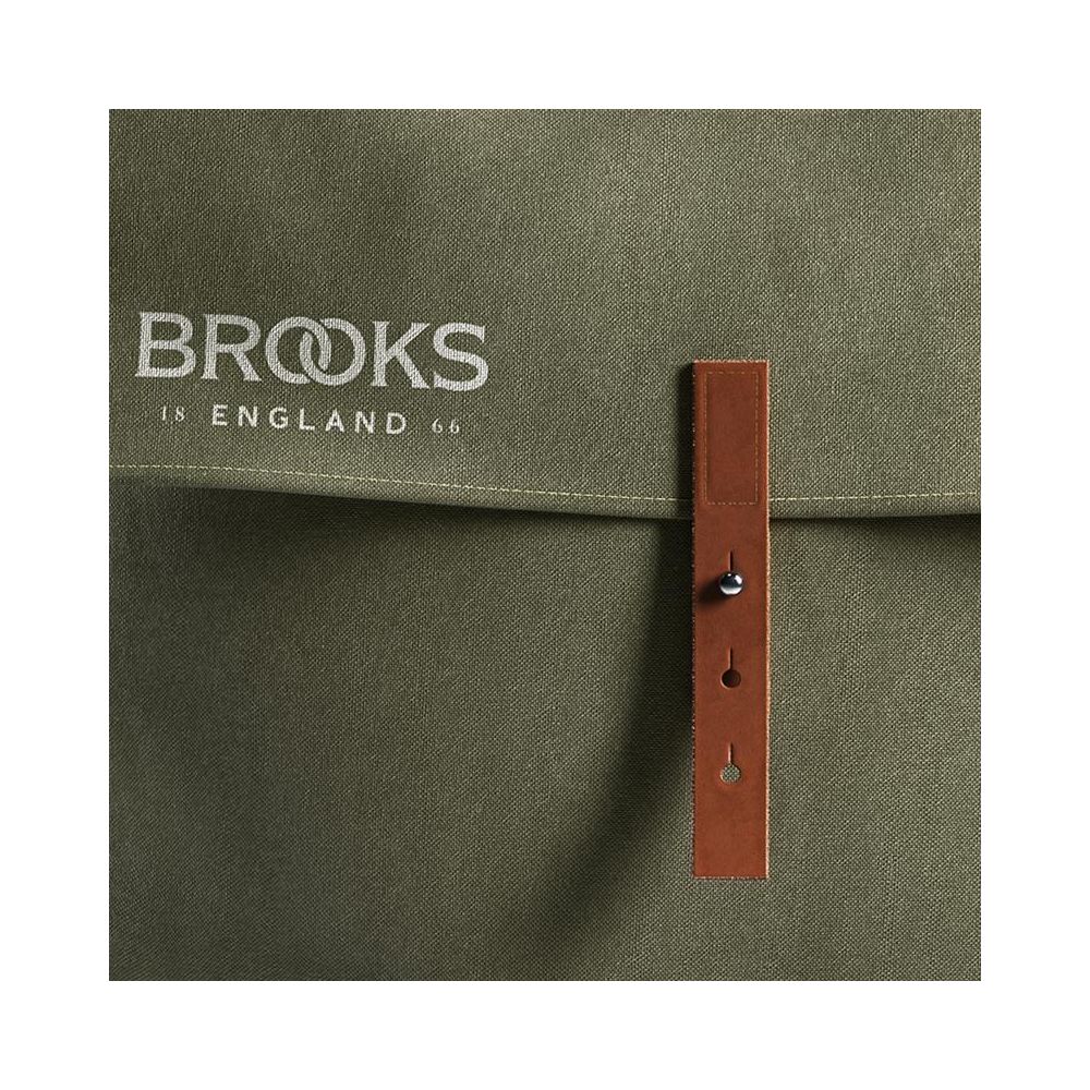 Brooks Brick Lane Roll-Up Panniers Arka Bagaj Heybe Çanta 15L Yeşil