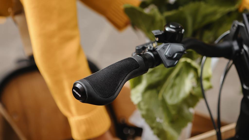 Brooks Cambium Ergonomic Rubber Bisiklet Elciği Siyah