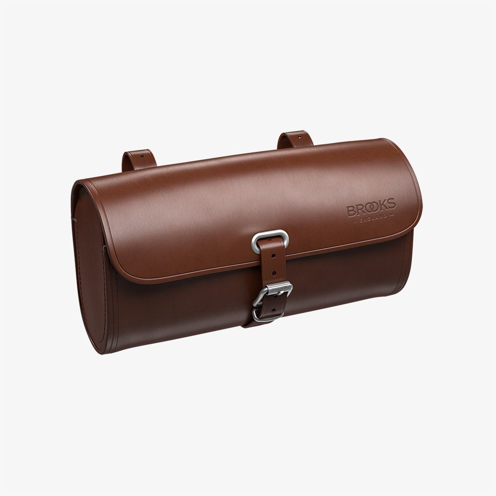 Brooks Challenge Deri Sele Altı Çanta 0.5LT Kahverengi