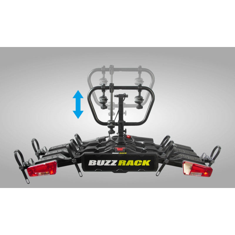 Buzz Rack Scorpion Pro 3 Çeki Demiri Topuz Bağlantılı Bisiklet Taşıma Aparatı 3'lü
