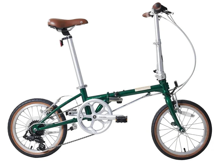 Dahon Boardwalk D7 16 Jant Katlanır Bisiklet Yeşil