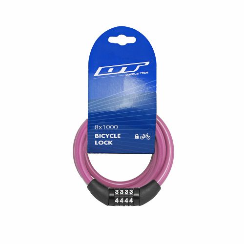 DT 8X1000 Şifreli Bisiklet Kilidi Farklı Renklerde KLT-228 KLT-229 KLT-230 KLT-231