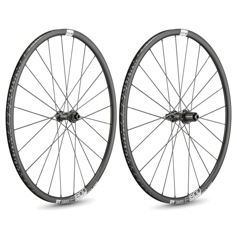 DT Swiss E1800 Spline DB23 Centerlock Disc Brake Tubeless Ready Road Bike Rim Set
