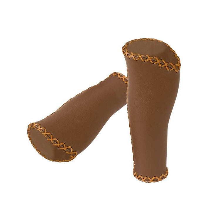 Велосипедная ручка Epic GRIMM GRIPSHIFT с кожаной поддержкой ладони ELC-307