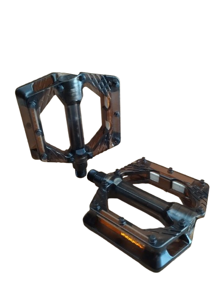 Evo Şeffaf Platform Geniş Bisiklet Pedalı Farklı Renklerde