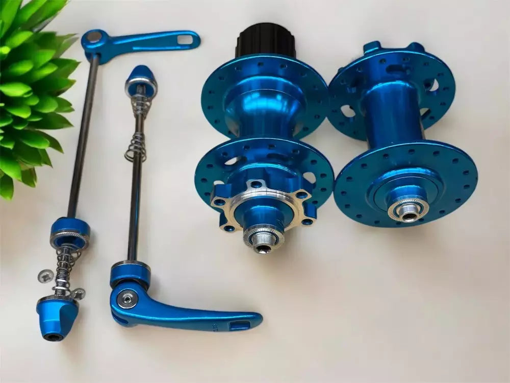 Комплект ступиц Forte GT Hub Sound Front Rear Hub Set Blue XYBC-680 Ratchet 6 Screw Disc