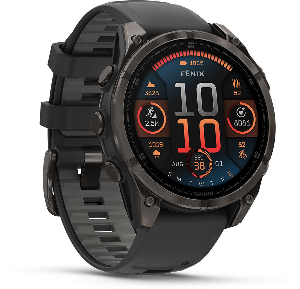 Garmin Fenix 8 Premium Multisport GPS Kol Saati Sapphire Amoled 47mm 010-02904-21