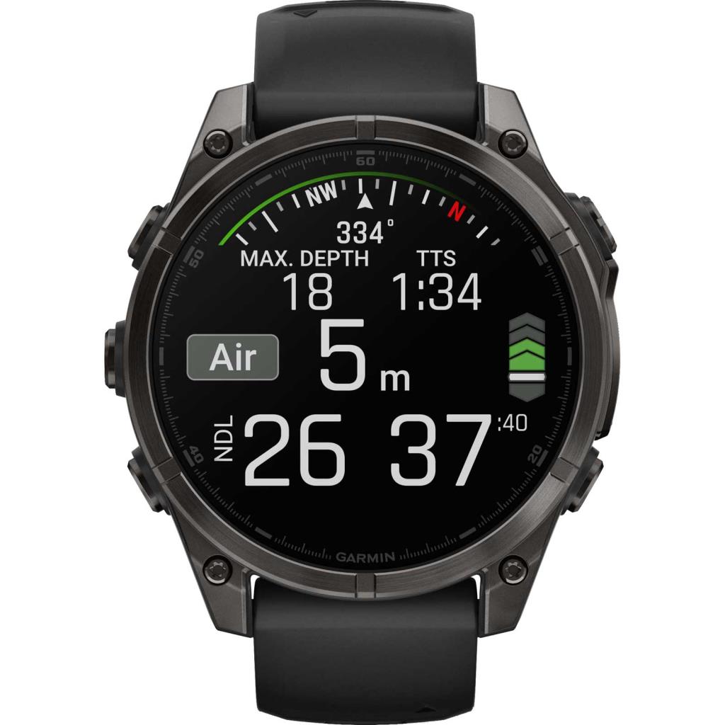 Garmin Fenix 8 Premium Multisport GPS Kol Saati Sapphire Amoled 47mm 010-02904-21
