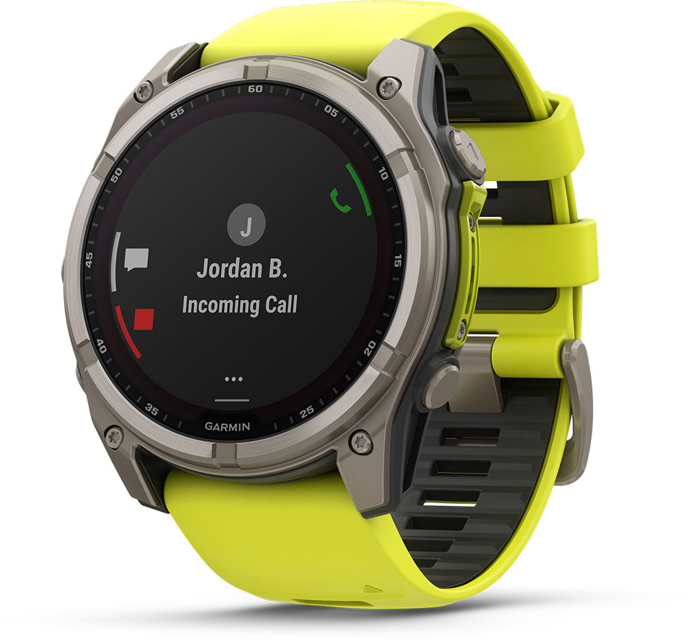 Garmin Fenix 8 Premium Multisport GPS Kol Saati Sapphire SOLAR 51mm Yeşil 010-02907-21