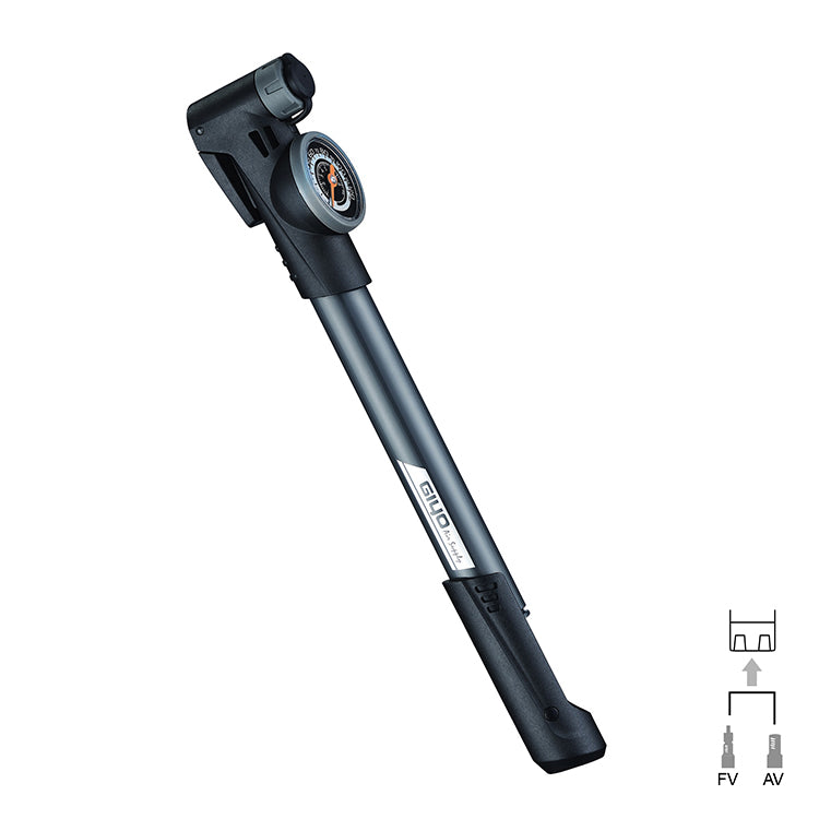 Giyo Gp-991 Göstergeli Bisiklet Pompası Plastik PMP-104