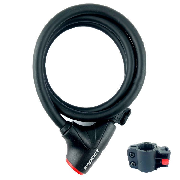 Impact Loco 12x1200mm Bicycle Lock with Key KLT-121