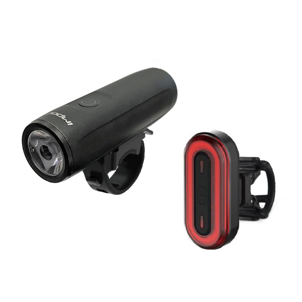 Impact SonicSet Front Rear Rechargeable Bicycle Light FST-406