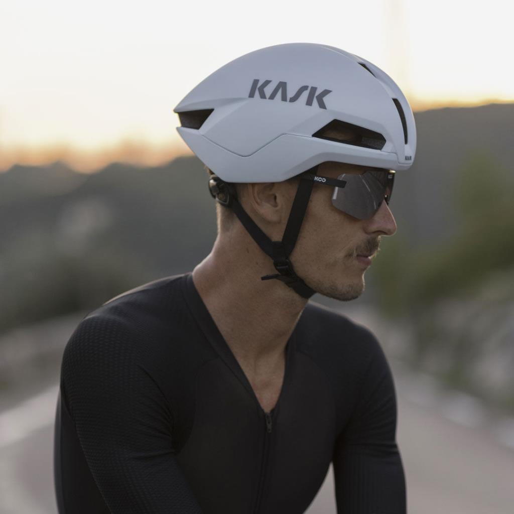 Kask Nirvana Yol Bisikleti Kaskı Mat Beyaz Large