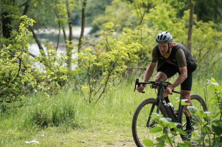Kask Sintesi Yol Bisikleti Kaskı Gri Large