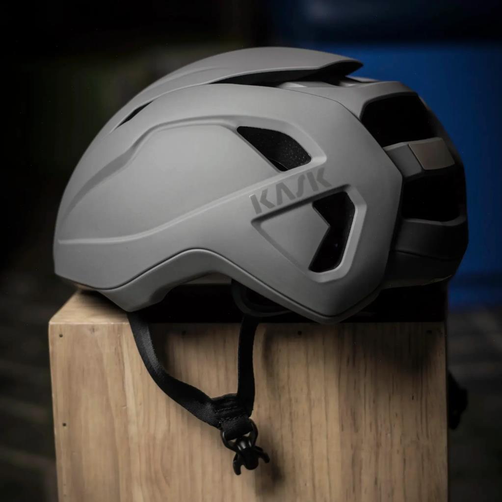 Kask Wasabi Yol Bisikleti Kaskı Mat Gri Medium 52-58cm