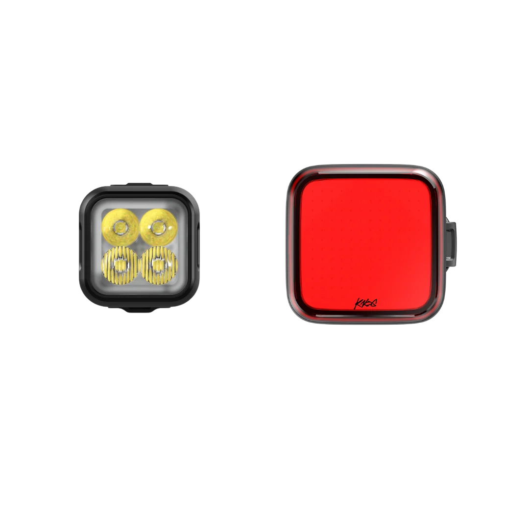 Knog Blinder 700 & Square Usb Şarjlı Ön Arka Aydınlatma Seti FST-416