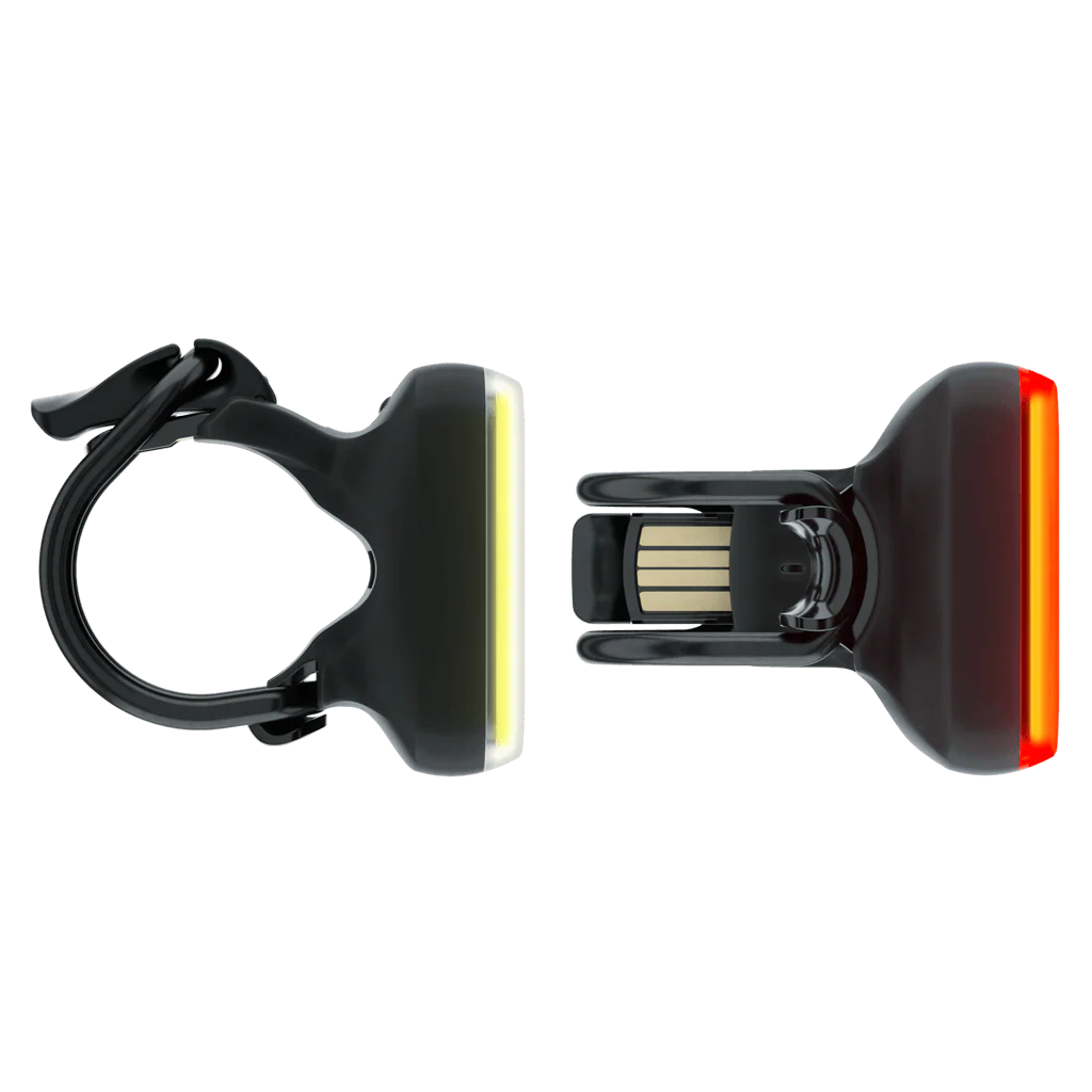 Knog Blinder Square Twinpack Usb Şarjlı Ön Arka Bisiklet Aydınlatma Seti 200 Lümen FST-415
