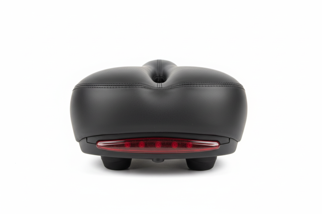 Knt Geniş Bisiklet Selesi Elostomer Yaylı Işıklı KNT-27 31533