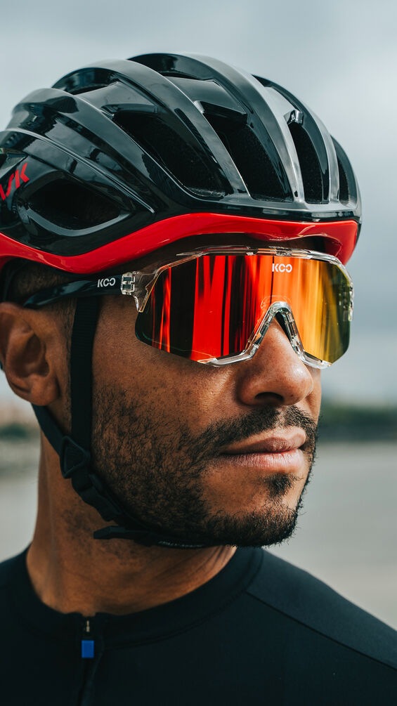 Koo Demos Güneş Gözlüğü Şeffaf | Kırmızı | M