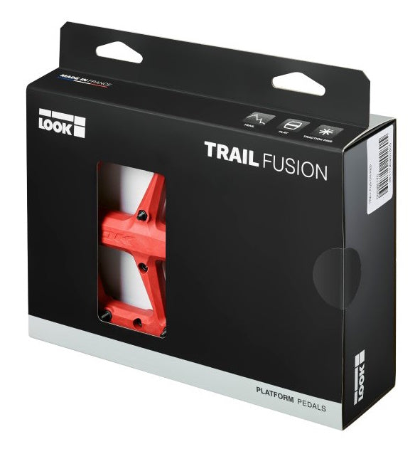 Look Trail Fusion Platform Pedal Kırmızı