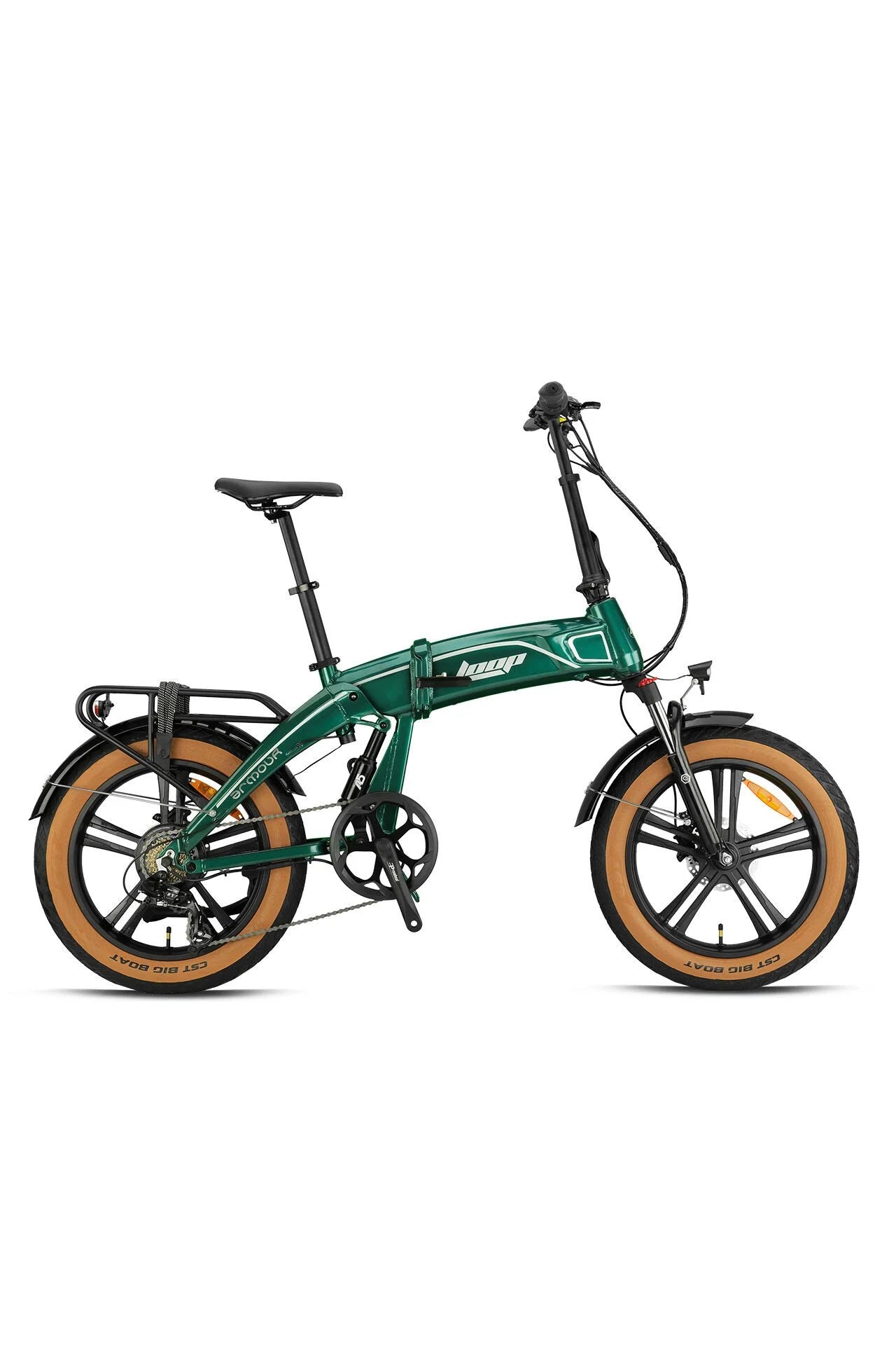 Loop Armour Katlanır Elektrikli Fatbike Bisiklet Kolon Jant 2025