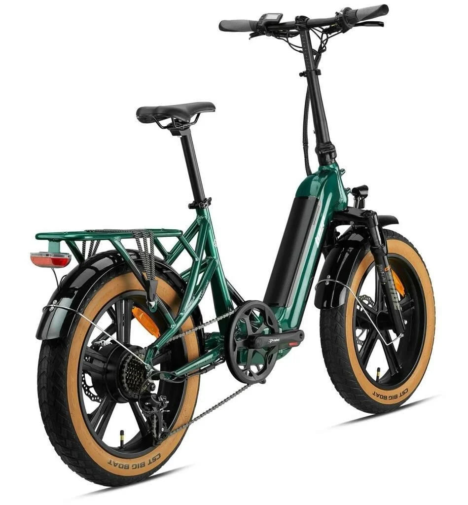 Loop Coaster Elektrikli Katlanır Fatbike Bisiklet Kolon Jant 20 Jant 2025