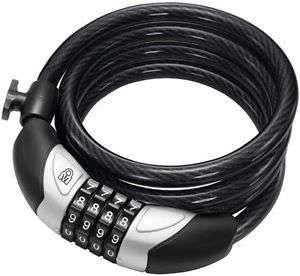 Magnum 3111 10x1800mm Şifreli Bisiklet Kilidi