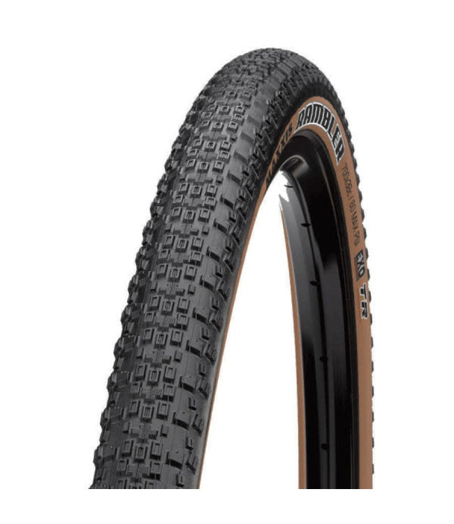 Maxxis Gravel Rambler 700x40 Bicycle Tire Amber Sidewall Tubeless Ready