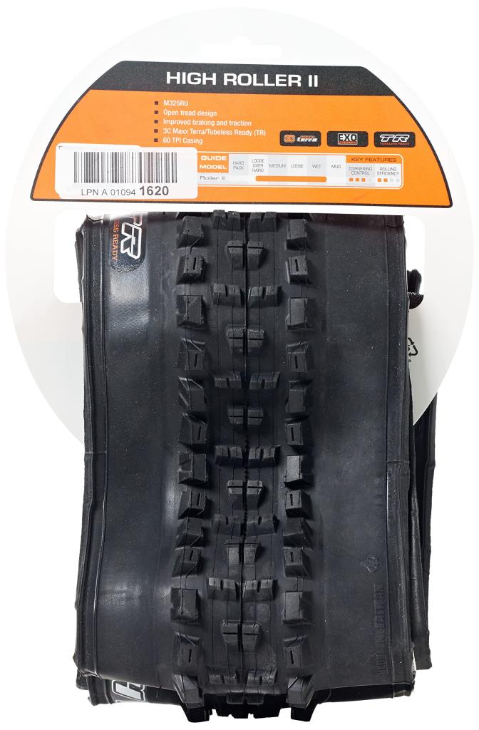 Maxxis High Roller II 27.5x2.50 WT Bicycle Tire MTB Folding