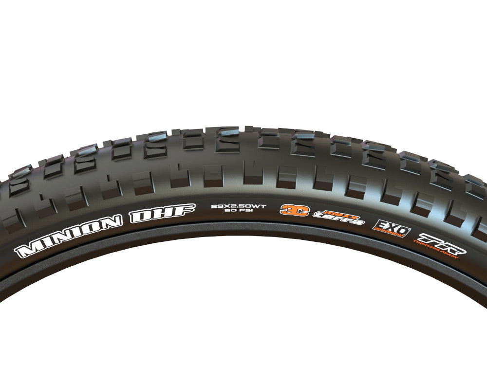 Maxxis Minion DHF 27.5x2.50 Bicycle Tire, Foldable, EXO Tubeless Ready, TR MATB00546500