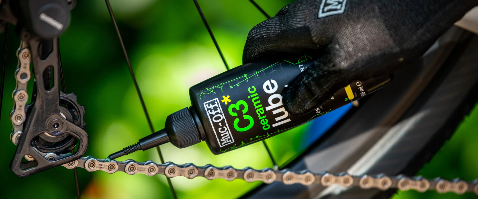 Muc-Off C3 Ceramic Dry Lube 50ML Seramik Kuru Hava Zincir Yağı