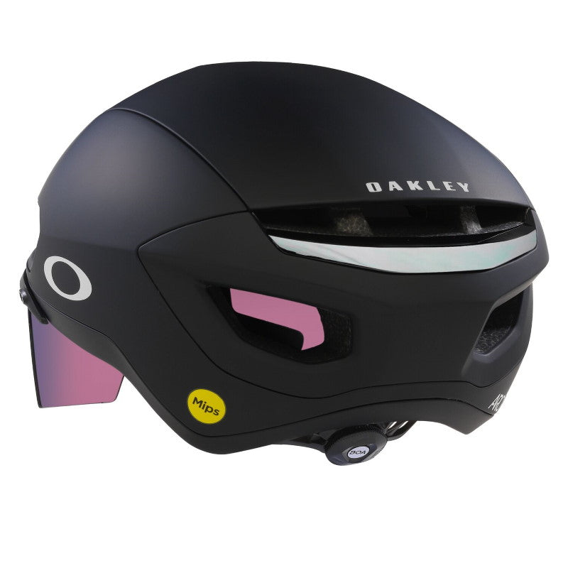 Oakley ARO7 Road Mips Boa Ionic+ Gözlüklü Yol Bisikleti Kaskı Matte Black Prizm Road FOS901512 9XI Small 52-56cm