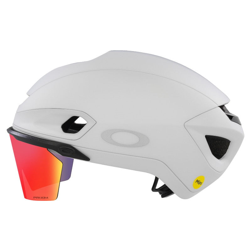 Oakley ARO7 Road Mips Boa Ionic+ Gözlüklü Yol Bisikleti Kaskı Matte White Prizm Road FOS901512 9XL Small 52-56cm