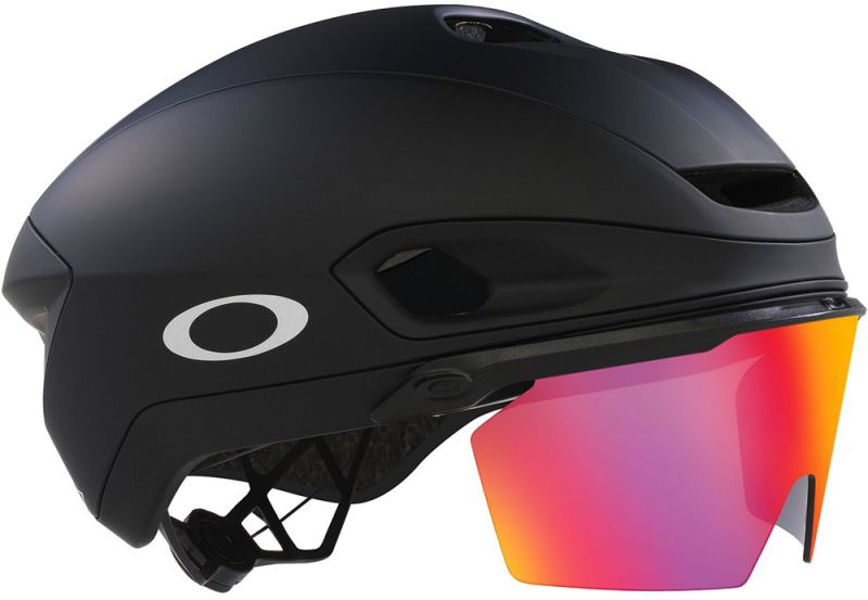Oakley ARO7 Road Mips BOA Ionic+ Gözlüklü Yol Bisikleti Kaskı Prizm Iridium 2025 Model FOS901512 9XI Matte Black Prizm Road Medium