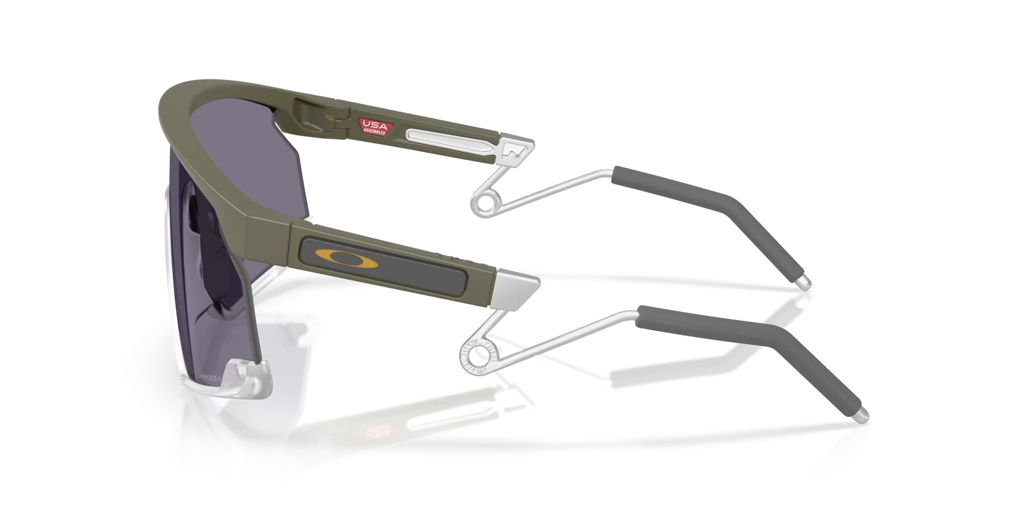 Oakley BXTR METAL Sunglasses 923712 Matte Moss Prizm Grey