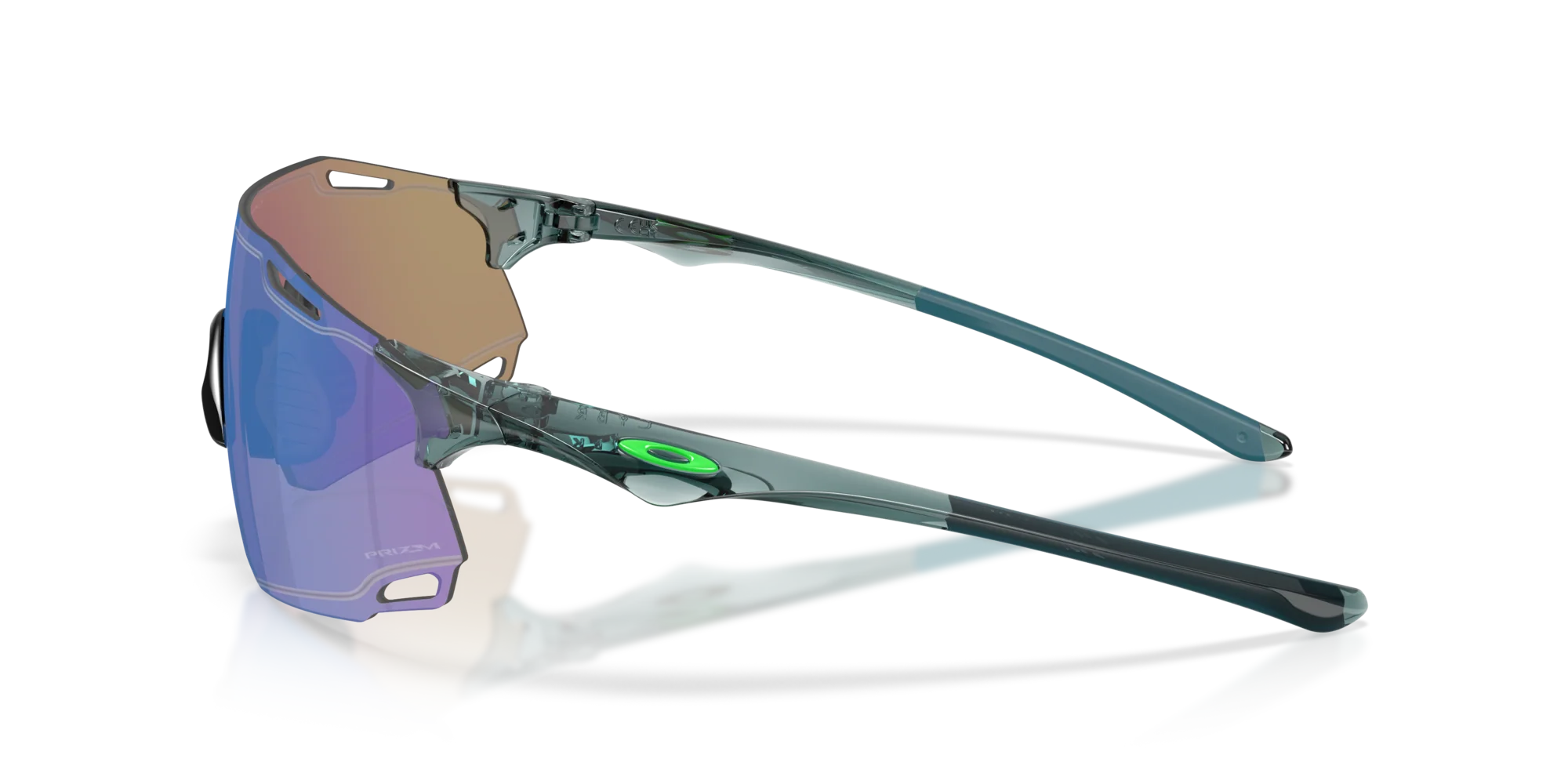 Солнцезащитные очки Oakley CYBR DYNO 9513D 951302, цвет полированный черный, цвет Prizm Sapphire