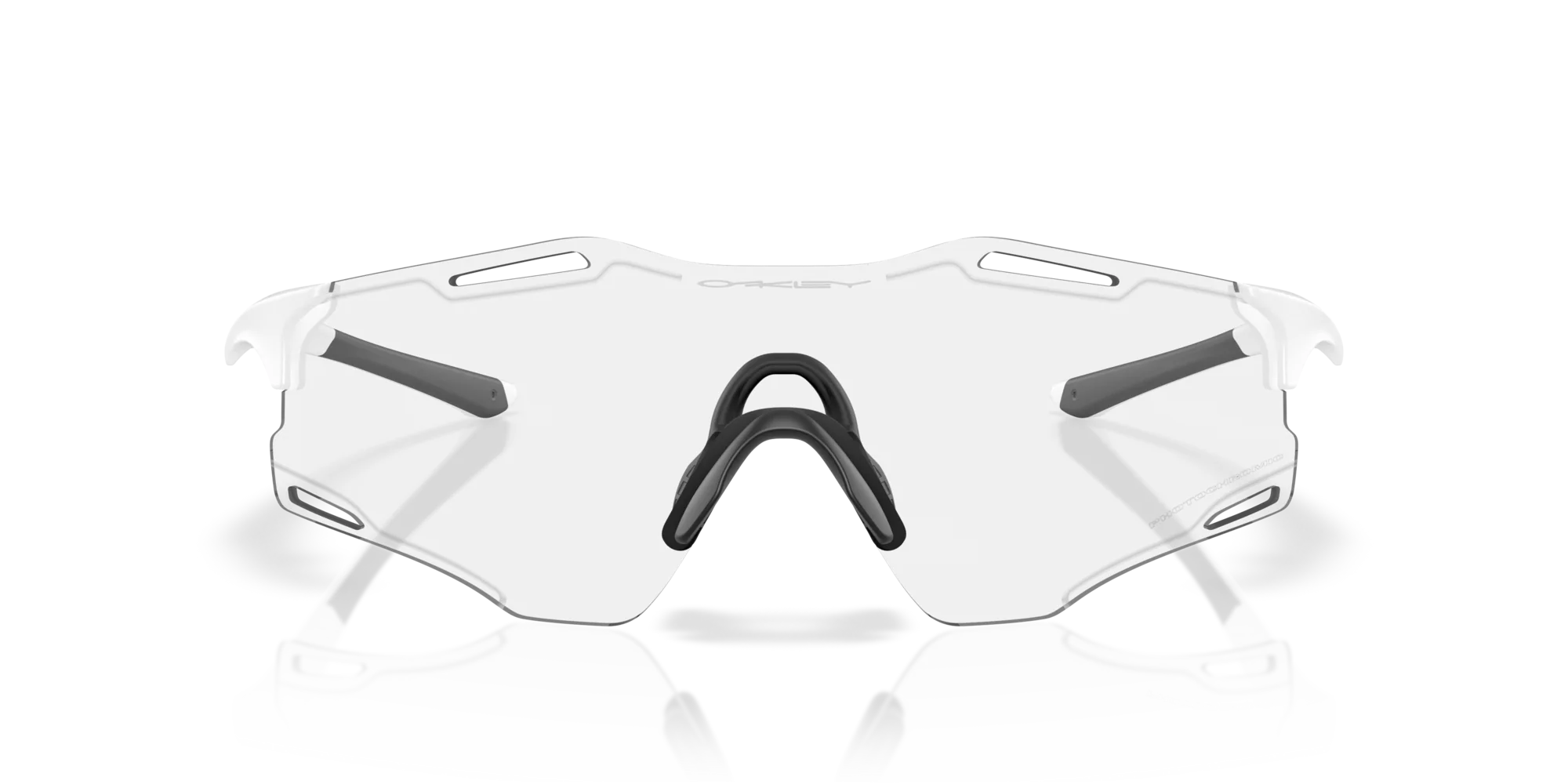 Oakley CYBR ZERO Photochromic Güneş Gözlüğü 9512D 951201 Matte White Clear Photochromic 50% Black