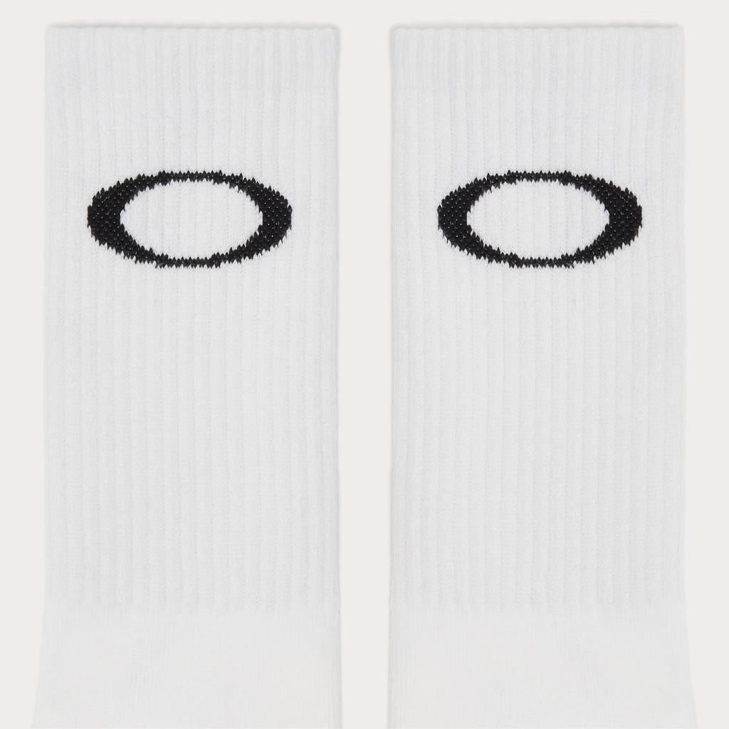Oakley Ellipse Crew 3'lü Çorap Seti FOS901624 100 White