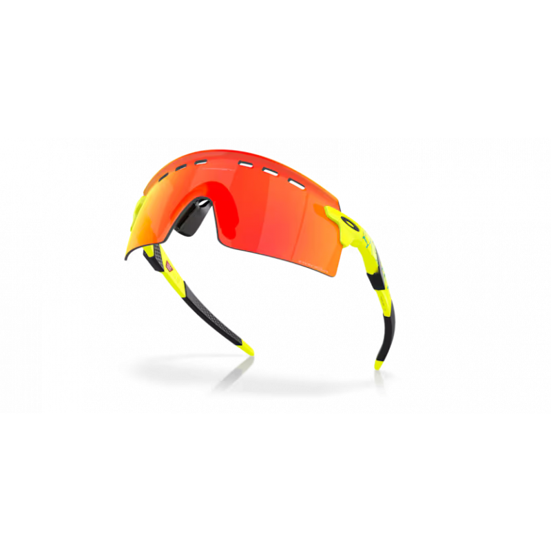 Oakley Encoder Strike Vented Güneş Gözlüğü 923519 Matte Tennis Ball Yellow Prizm Ruby