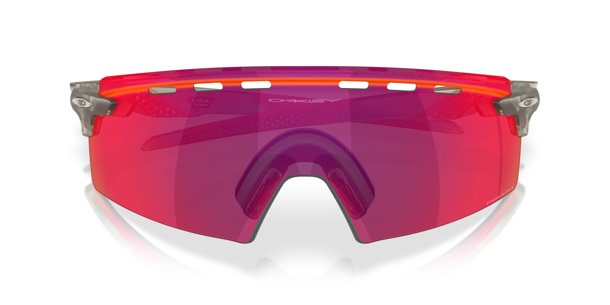 Oakley Encoder Strike Vented Güneş Gözlüğü 923520 Matte Grey Ink Prizm Road