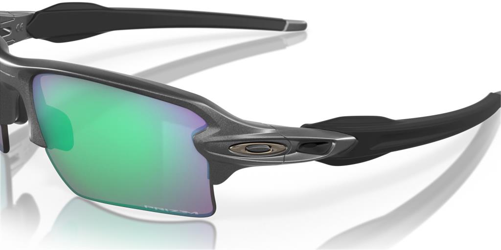 Oakley Flak 2.0 XL Men's Sunglasses Steel Prizm Road Jade