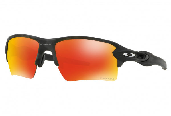 Солнцезащитные очки Oakley Flak 2.0 XL матово-черные с камуфляжным принтом Prizm Ruby