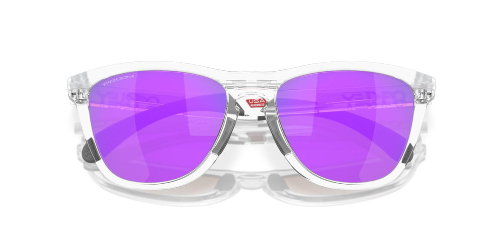 Солнцезащитные очки Oakley FrogSkins Range 928412 Matt Clear Prizm Violet