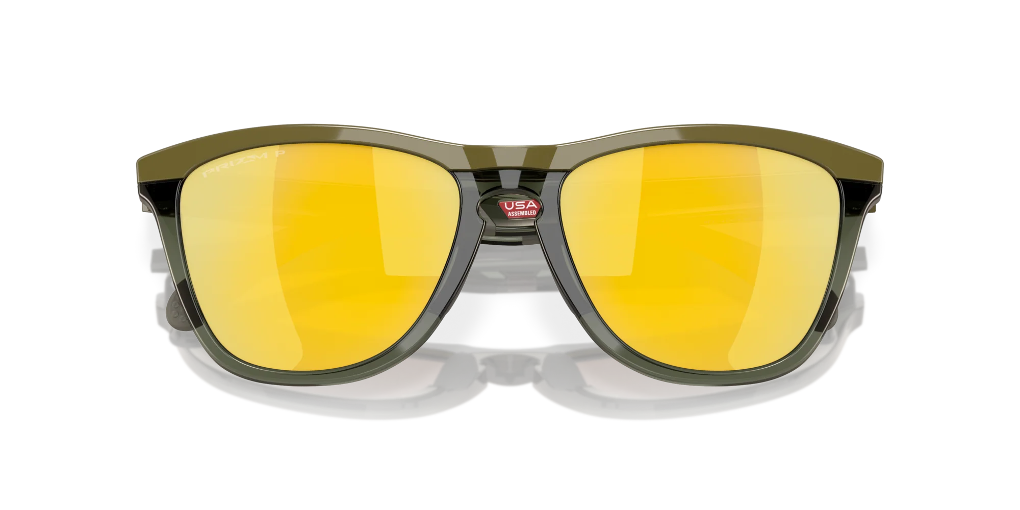 Oakley FrogSkins Range Polarize Güneş Gözlüğü 928408 Dark Brush/Olive Ink Prizm 24K Polarized